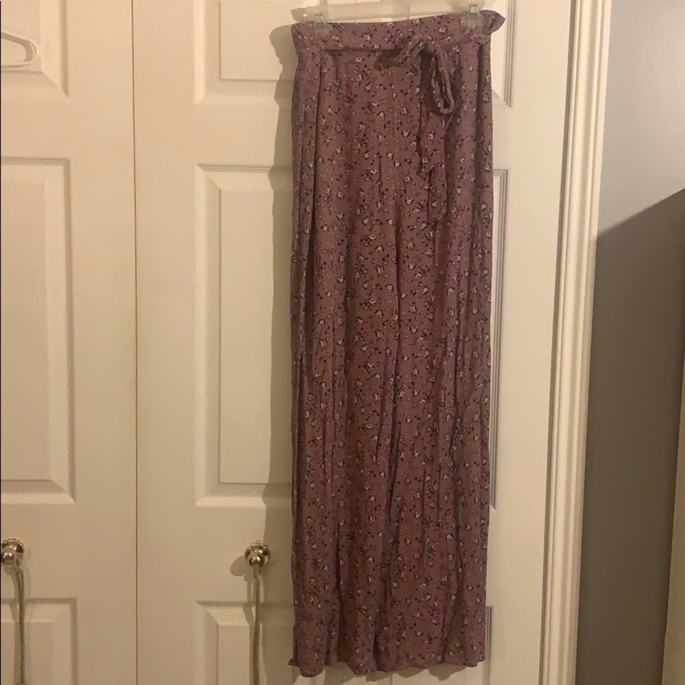 Xhilaration floral print wide leg pants